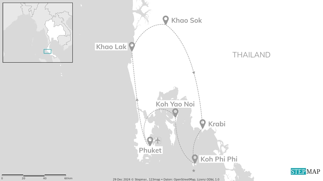 Thailand island-hopping: Jungle meets beach