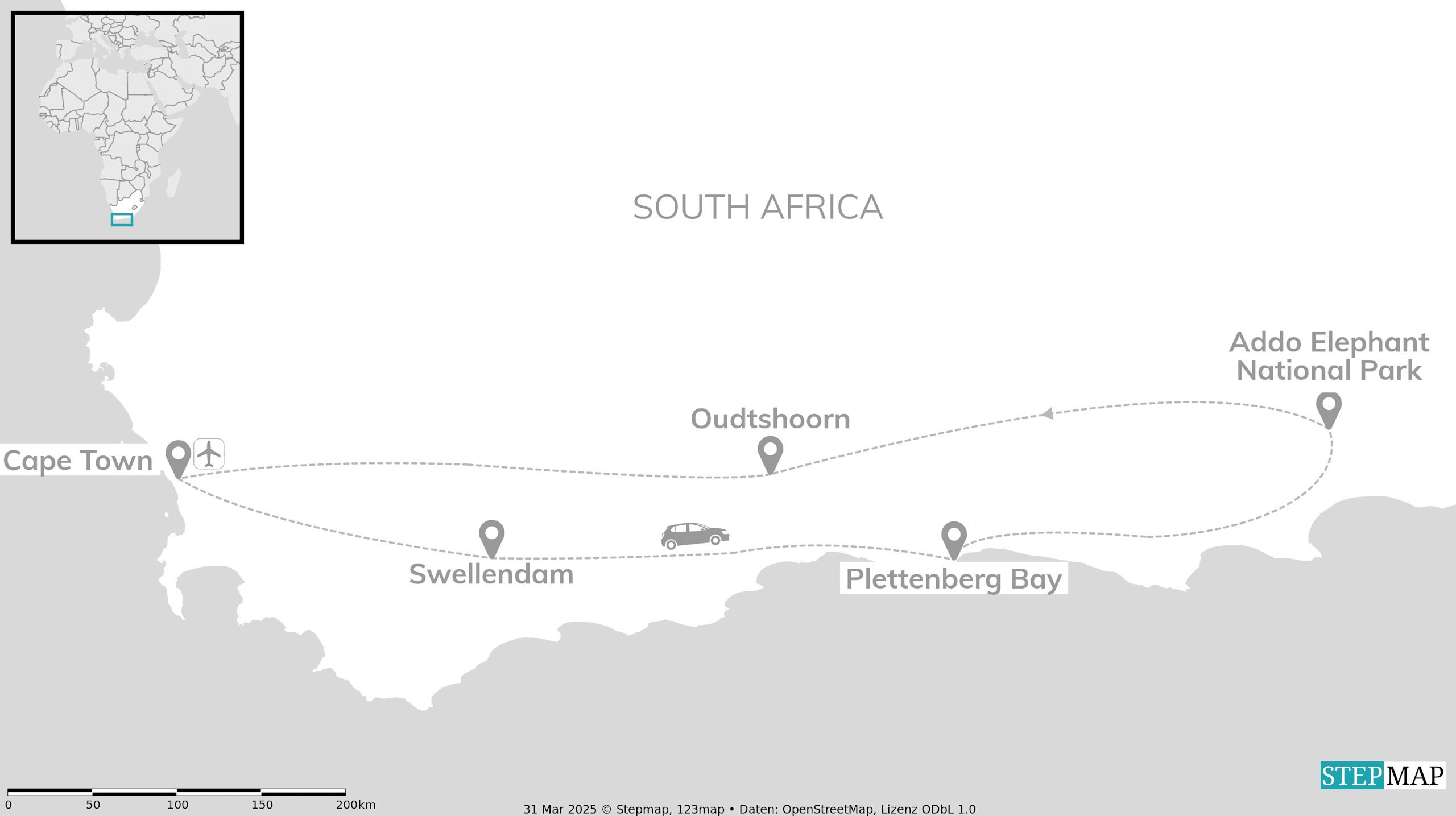 South Africa Garden Route: Road trip, waves and wildlife